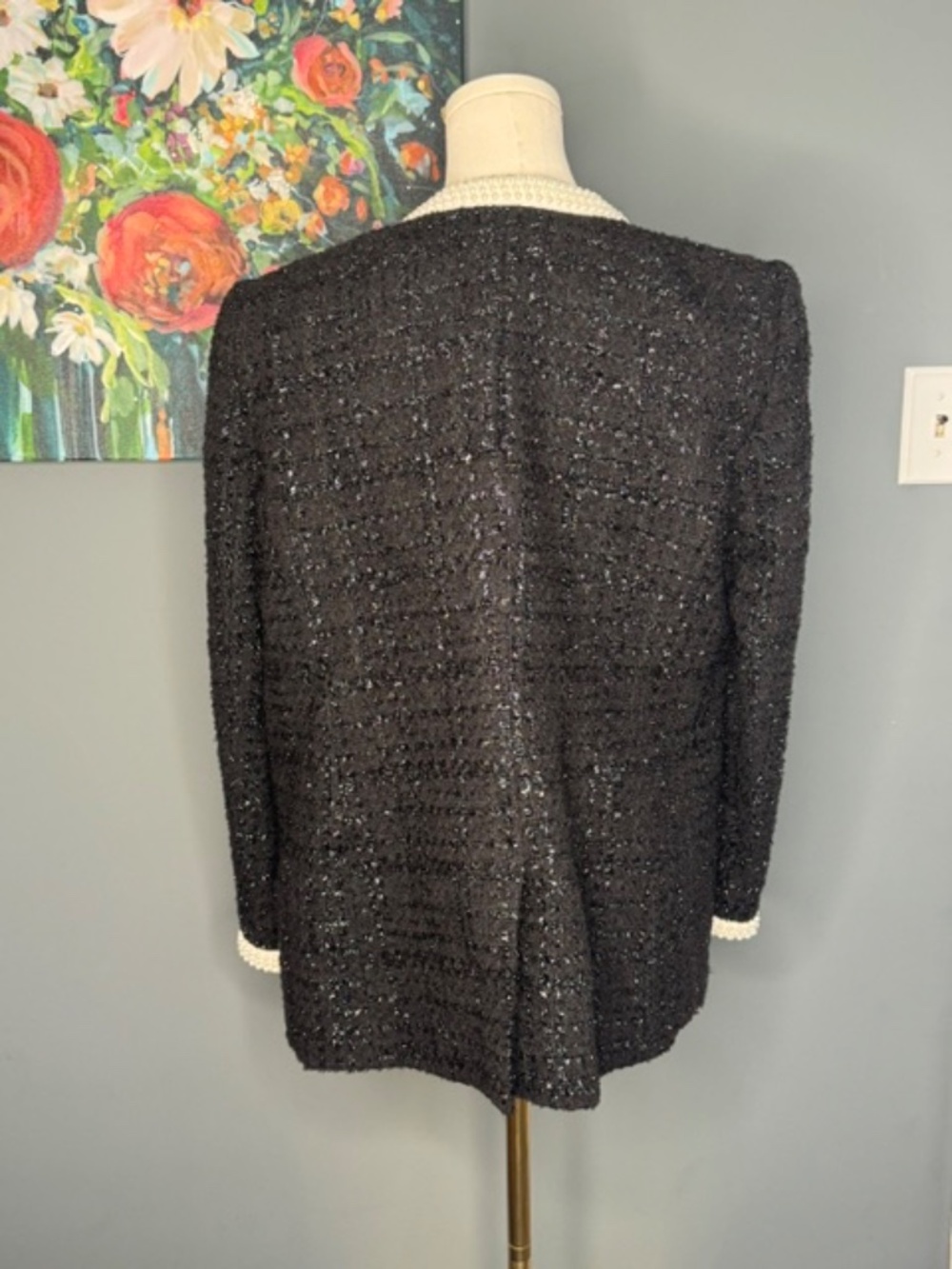 Veronica Beard “Kemsley” Tweed Jacket – NWT – Size 12 - Picture 3 of 4
